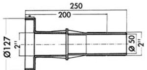 Ingjutningsrör för mini