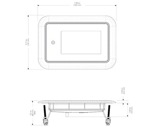 Display Gecko IN.K1000-BLACK-GE1