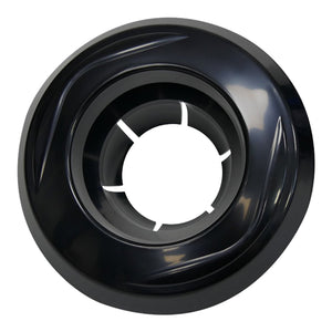 Front/ täckring NFX inlopp svart