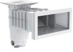 Bräddavlopp A400 Liner vit