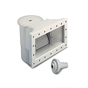 Bräddavlopp ovanmarkspool bred