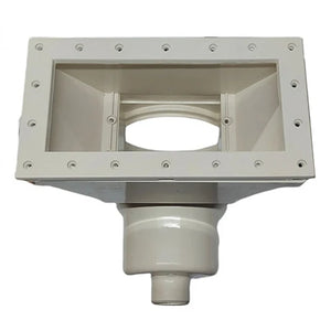 Bräddavlopp ovanmarkspool bred